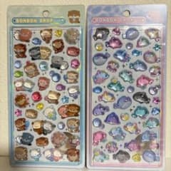 ［正規品］ボンボンドロップシール　ラッコ　イルカ　水族館のサムネイル