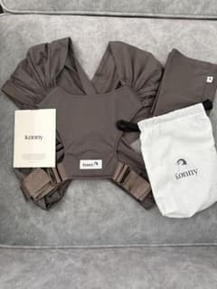 美品★Konny 抱っこ紐 メッシュ ブラウン サイズ調整可能のサムネイル