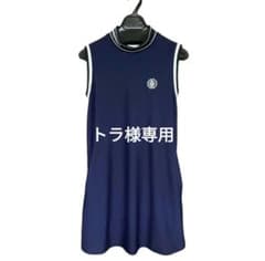 新品 decembermay　デッセンバーメイ　ワンピース　ネイビー　Sのサムネイル