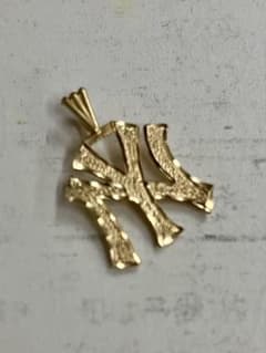 【刻印あり】14k ネックレストップ　NY 刻印あり】14k ネックレストップ NY - メルカリ