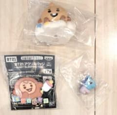 BT21 피규어 아크릴 배지 정리 판매