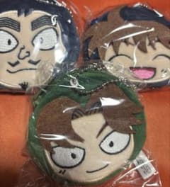 忍たま乱太郎 ミニポーチキーホルダー 五の段 山田利吉、土井半助、山田伝蔵のサムネイル