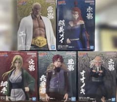 【超メルカリ市特別販売】NARUTO疾風伝フィギュア11点セット 新品未開封 新品未開封】NARUTO ナルト疾風伝 五影集結 フィギュア 五影セット