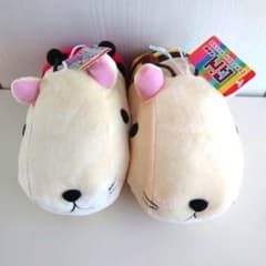 카피바라씨풍 벌과 무당벌레의 봉제인형 2점 세트