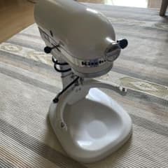 KitchenAid スタンドミキサー ホワイト ジャンク品 KSM5 - メルカリ