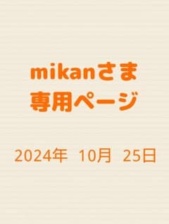 【ご確認専用】mikanさま専用20241025のサムネイル