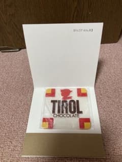 チロルチョコ　コースター　ガチャガチャのサムネイル