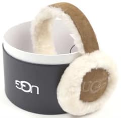 UGG アグ イヤーマフ 20955 Chestnut シープスキン ボア 箱付 - メルカリ