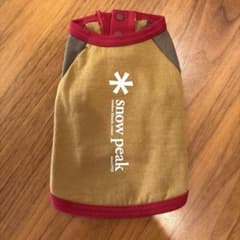 snow peak 犬用　半袖シャツのサムネイル