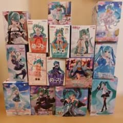 初音ミク フィギュア 15種セット まとめ売り - メルカリ