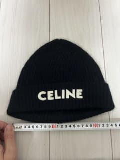 CELINE ブラック ニット帽 サイズMのサムネイル
