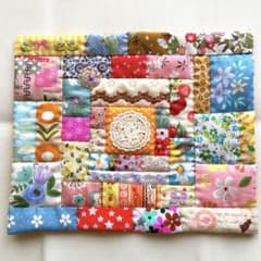 ハンドメイド パッチワークキルト タペストリー - メルカリ