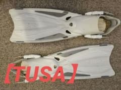 TUSA ダイビング ストラップフィン ホワイトのサムネイル