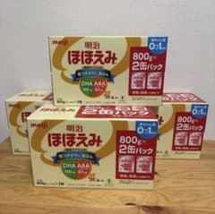 明治 ほほえみ 800g赤ちゃん0カ月～1歳ごろ2缶パック x 4セット - メルカリ