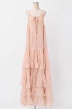 美品✨ サーモンピンクワンピース
