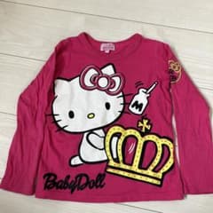 BABYDOLL ハローキティ 長袖カットソー 120のサムネイル