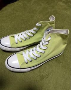 コンバースオールスター　ネオン　グリーンのサムネイル