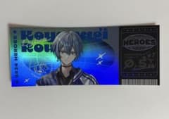 にじさんじ Dytica ハフアニ ランダムホログラムチケット風カード 小柳