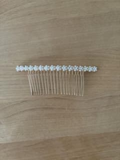 ANEMONE パール ヘアアクセサリー 留袖 結婚式 和装 ヘアコームのサムネイル