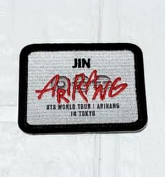 BTS アリラン ARIRANG ワッペン日本限定 JIN - メルカリ