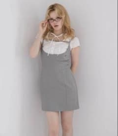 andmary Betty layered dress gray - メルカリ