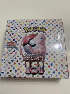 未開封シュリンク付き　ポケモンカード151boxのサムネイル