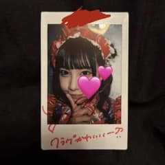 iON! 宇野ゆり コメント有り チェキ サイバー衣装 - メルカリ