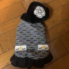 犬　コート　カメリア　ツイードのサムネイル