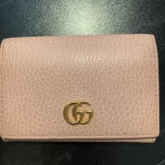 限定値下げ✨GUCCI グッチ カードケース pinkのサムネイル