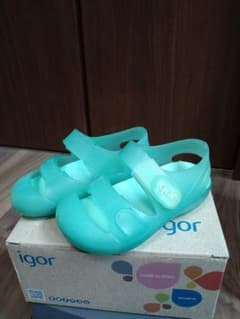 igor ミントグリーン サンダル 12.5cmのサムネイル