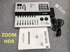 ZOOM HD8 ハードディスクMTR☆基本動作確認済☆CDR☆ジャンク扱い