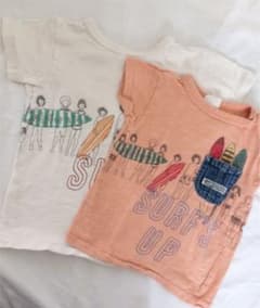 ブリーズTシャツ2枚セット 95㎝ 130㎝のサムネイル