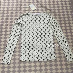 Marine Serre 月 トップス 長袖 レディース ホワイト Sサイズ - メルカリ