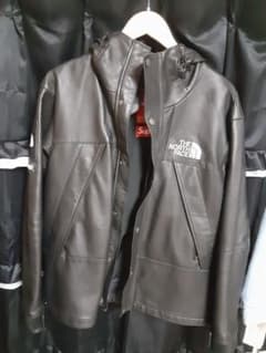 Supreme thenorthface レザー マウンテンジャケットのサムネイル