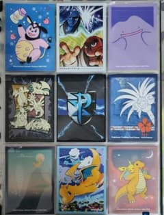 ポケモンカード デッキシールド キャラクタースリーブ 9種類 バラ売り