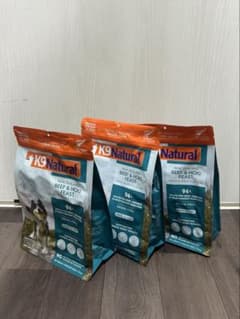 K9 Natural ビーフ & ホキ 500g 3袋セット - メルカリ