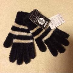タグ付き  タッチパネル対応 ボーダー手袋のサムネイル