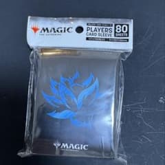 【新品】《ブラックロータス》青 プレイヤーズカードスリーブのサムネイル