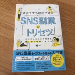 ズボラでも成功できる SNS副業のトリセツのサムネイル