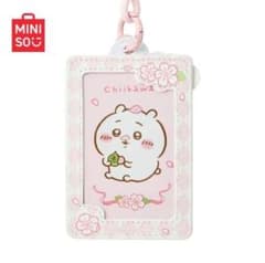 MINISO 中国限定 ちいかわ 桜の季節 ちいかわ パスケースのサムネイル
