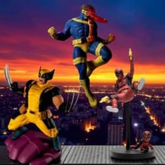 新品未開封3点 MARVEL ウルヴァリン サイクロプス キッドプール