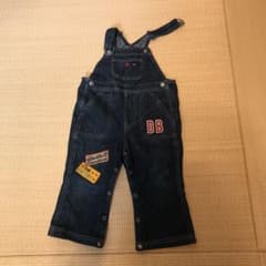 ミキハウス DOUBLE.B  オーバーオール 90のサムネイル
