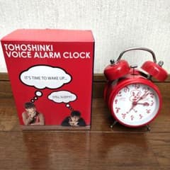 東方神起 音声入り目覚まし時計 TIME NISSAN ユノ チャンミン - メルカリ