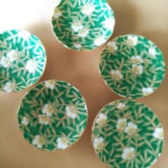 さらに お値下げ❤️【有田焼明宝窯】花がらの小皿５枚