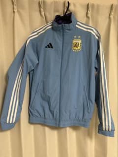 adidas アルゼンチン代表 ピステ ウィンドブレーカーリバーシブル上下