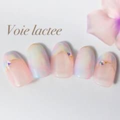 #31 春ネイル♡フレンチネイル ベリーショート他各種サイズ変更可のサムネイル