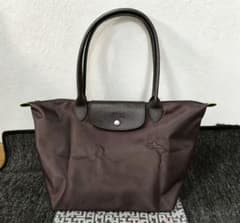 LONGCHAMPロンシャン モカ馬刺繍トートバッグ プリアージュ ブラウンL LONGCHAMPロンシャン モカ馬刺繍トートバッグ プリアージュ ブラウンL
