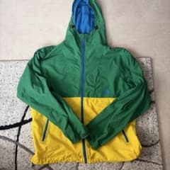 THE NORTH FACE マウンテンパーカー グリーン イエローのサムネイル