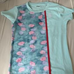 roche テニスウェア Tシャツ グリーンLライトブルー XLのサムネイル