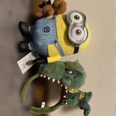 ユニバ ボブぬいぐるみ 恐竜のカチューシャのサムネイル